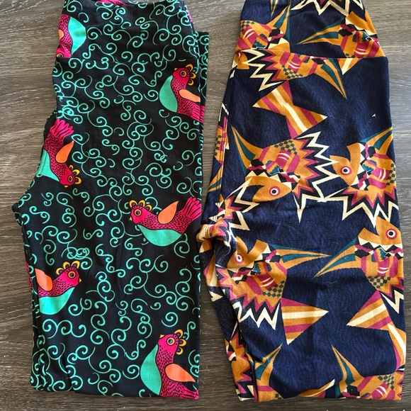 NEW Lularoe animal prints leggings bundle of 9 - Picture 2 of 6